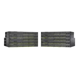 Cisco Catalyst 2960X-24TS-L - Commutateur - Géré - 24 x 10 - 100 - 1000 + 4 x Gigabit SFP - de b... (WS-C2960X24TS-L-RF)_1